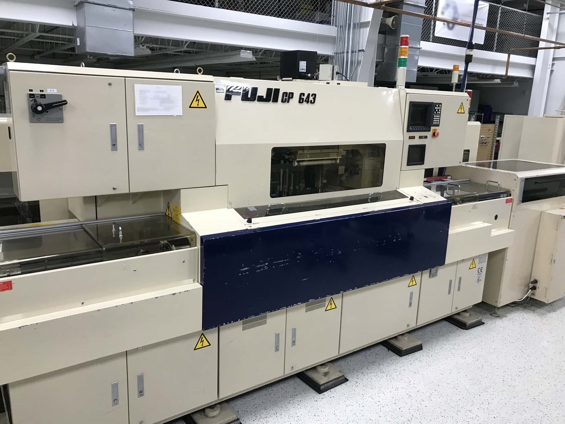 Used FUJI CP 643 PC BOARD ASSEMBLY AND MANUFACTURING for